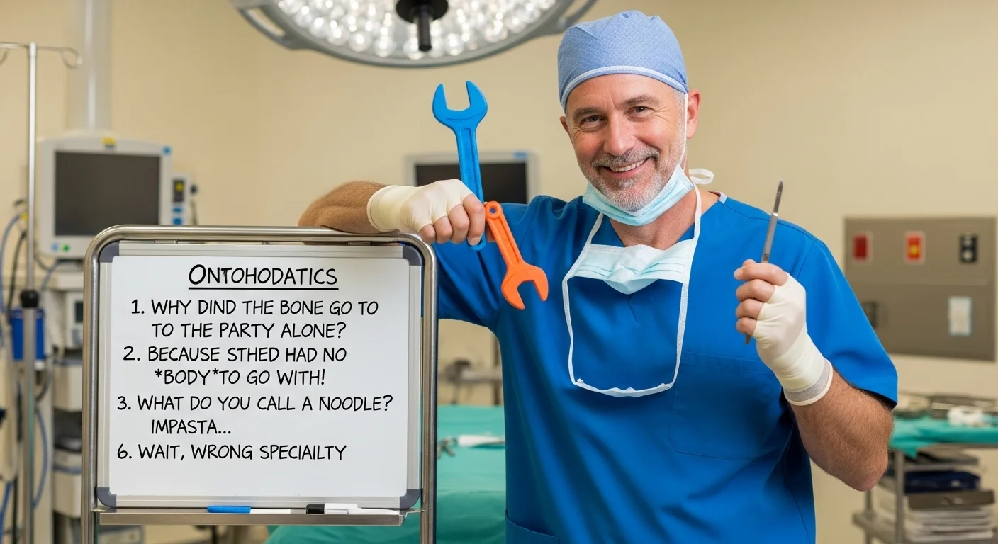 orthopedic surgeon jokes one-liners