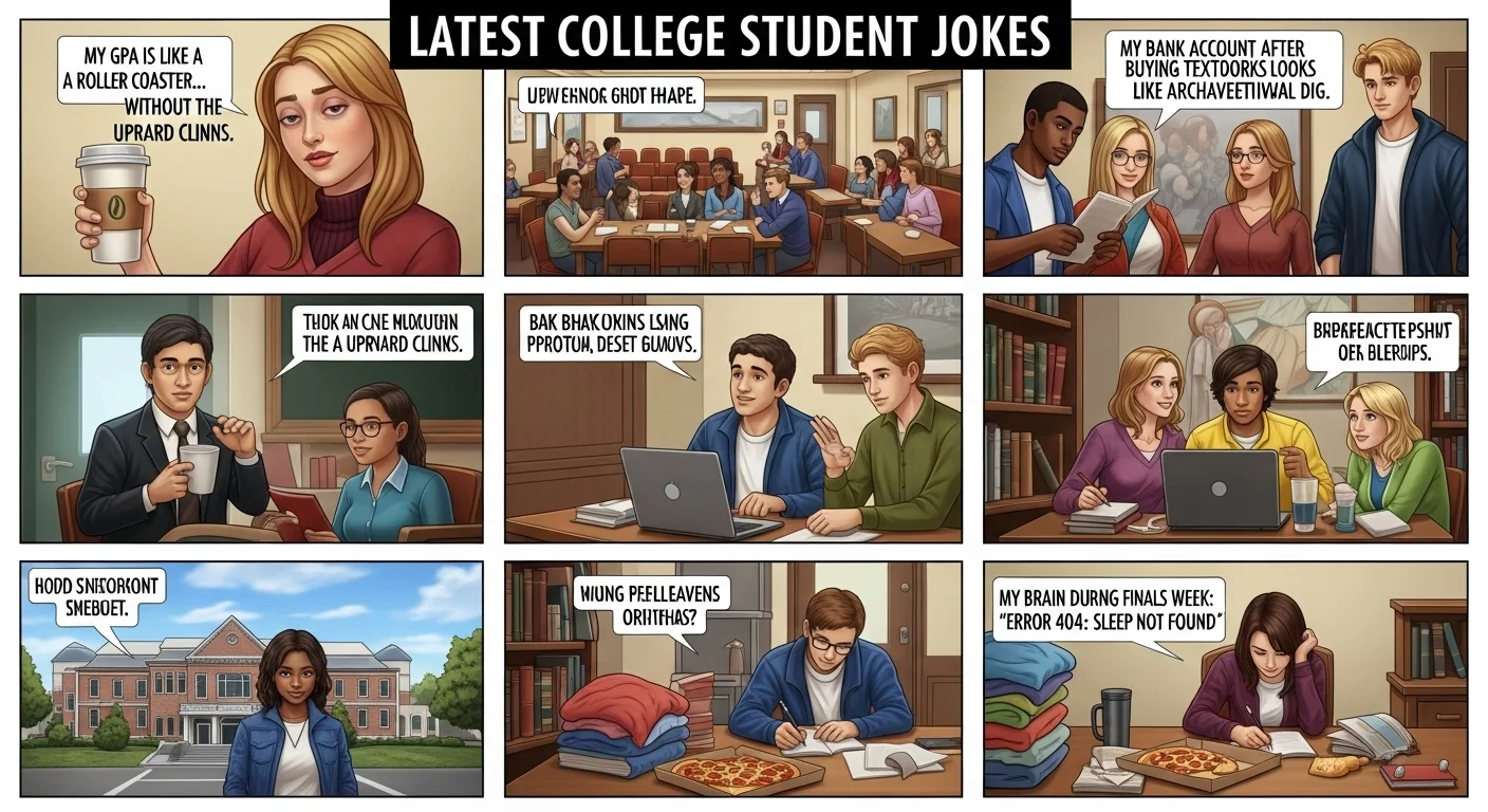 College Student Jokes in English