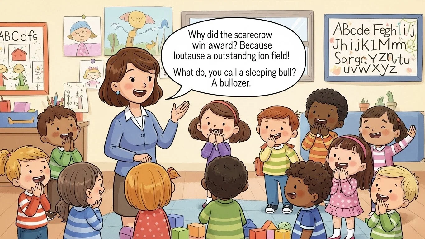 Kindergarten Jokes One-Liners