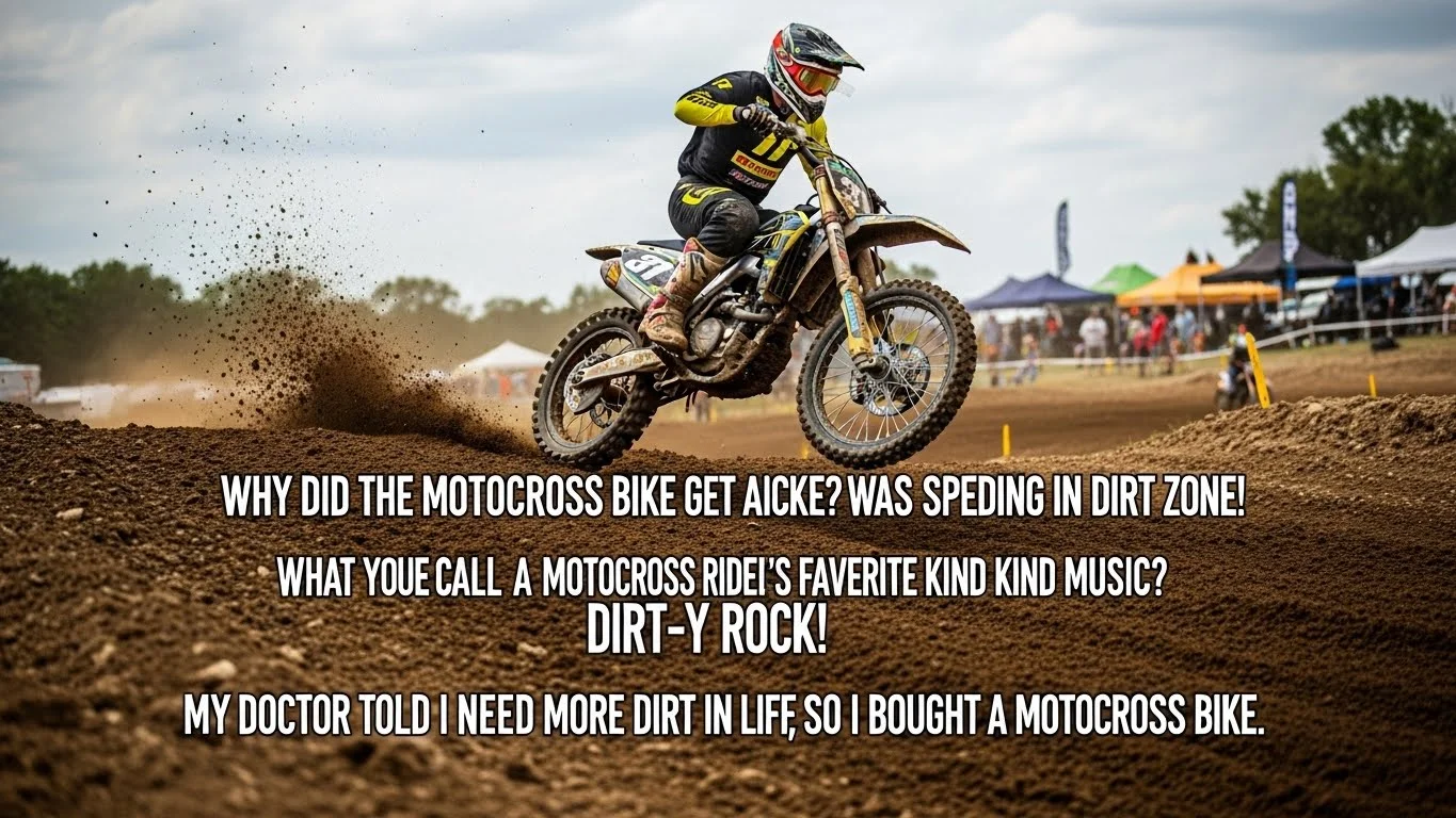 Motocross Jokes One-Liners