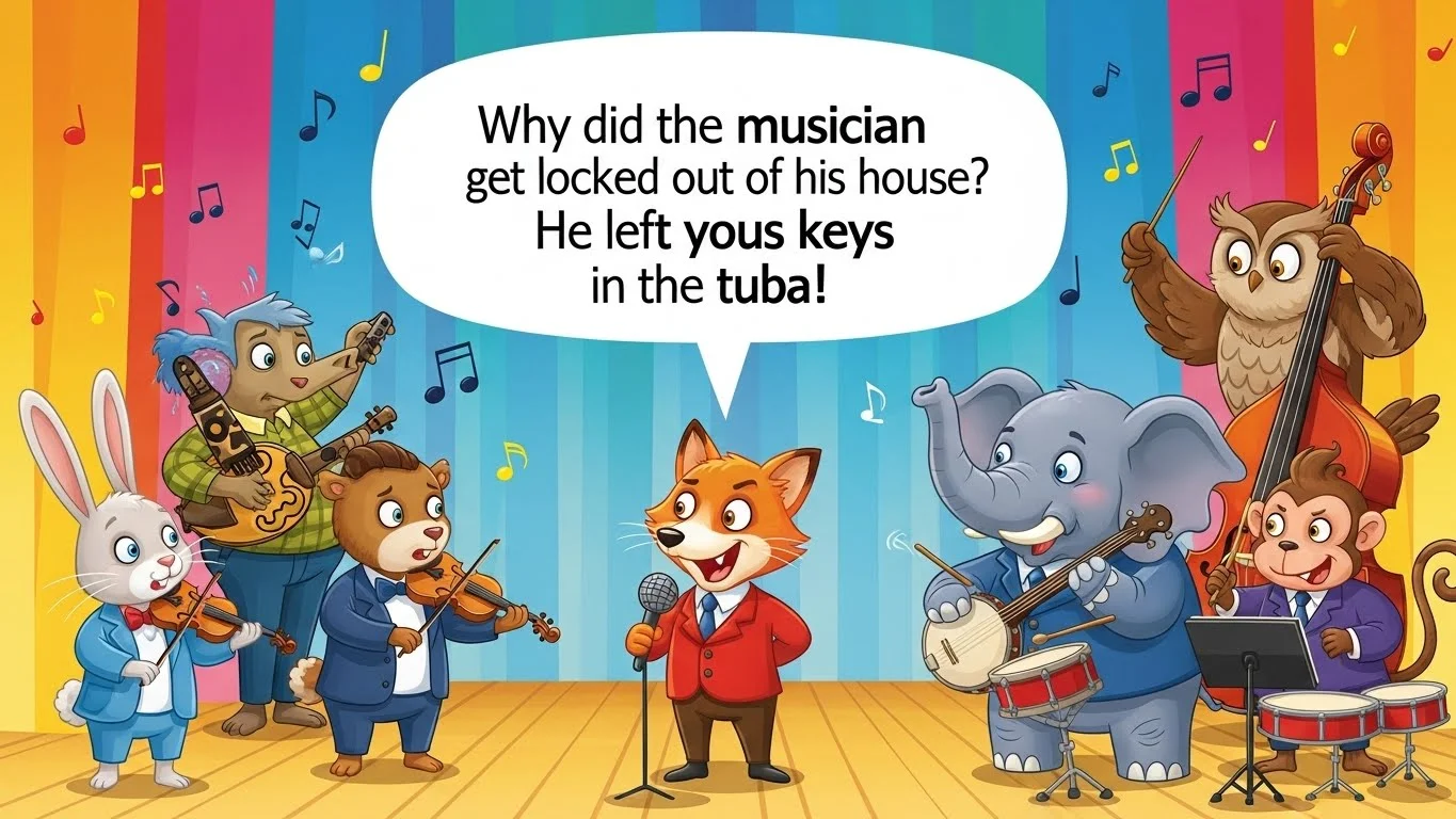 Musician Jokes for Kids