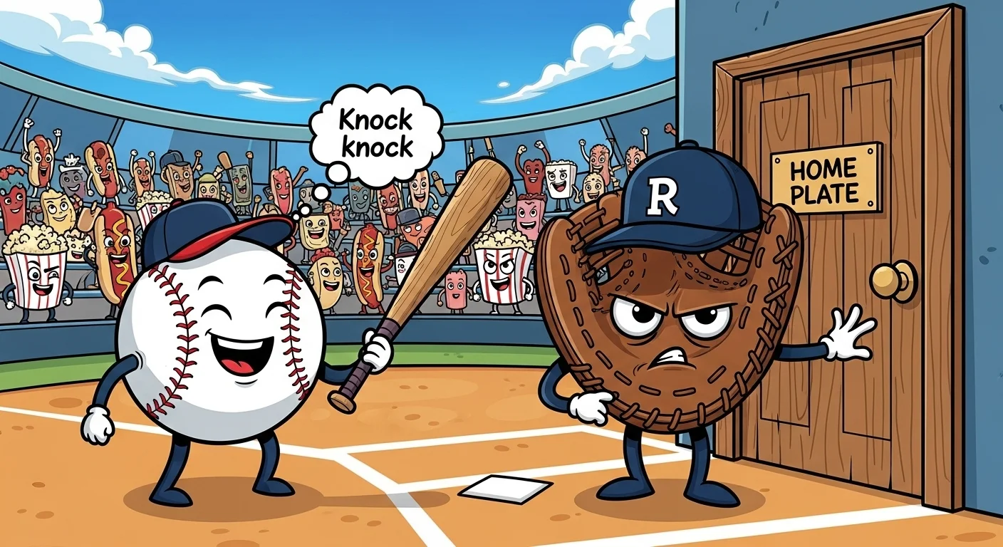 baseball knock knock jokes one liner