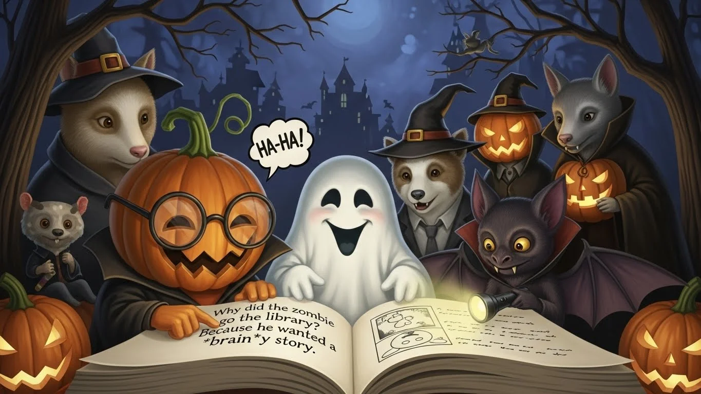 cartoon halloween jokes for kids