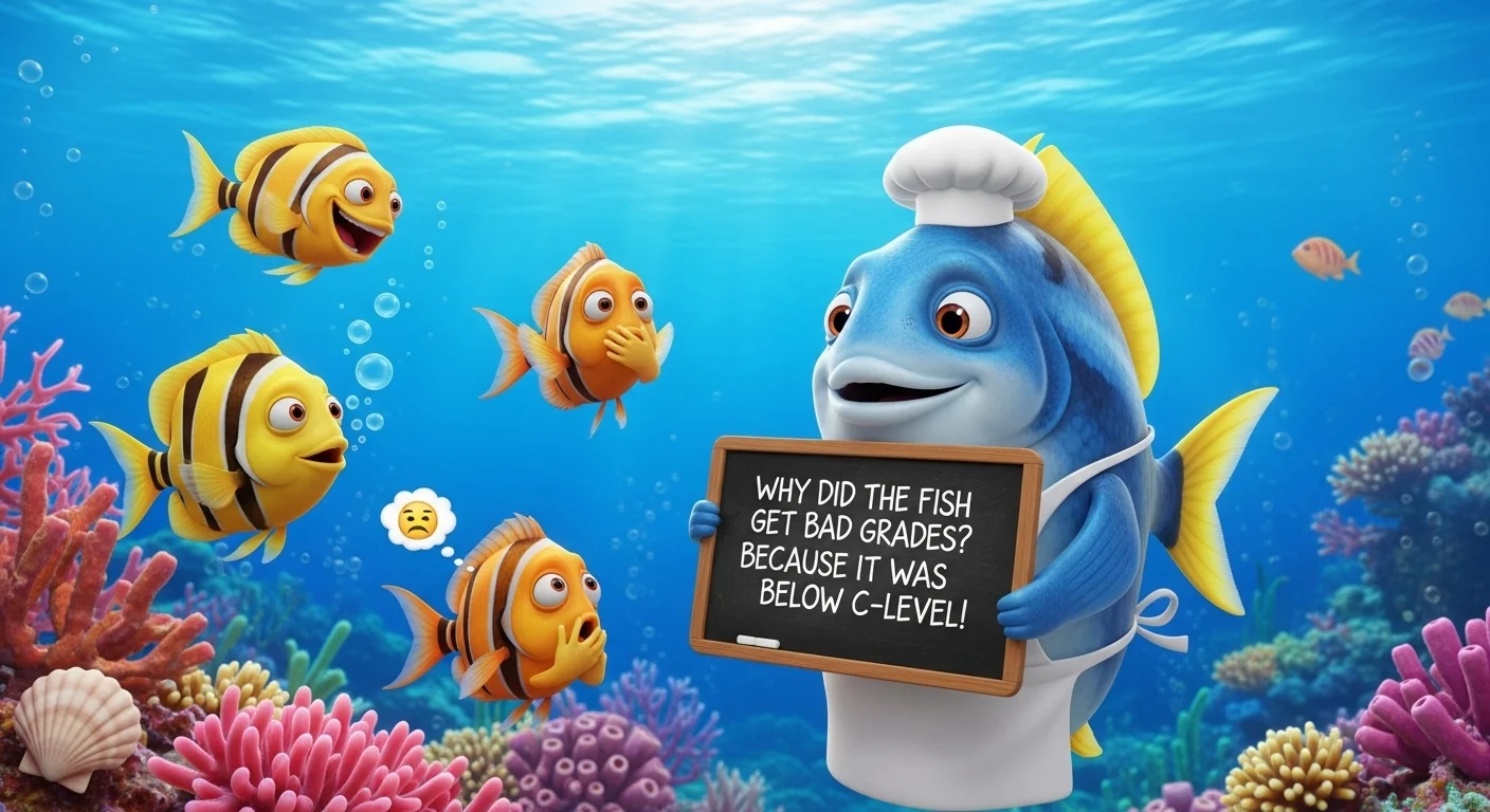 fish jokes for kids one liner