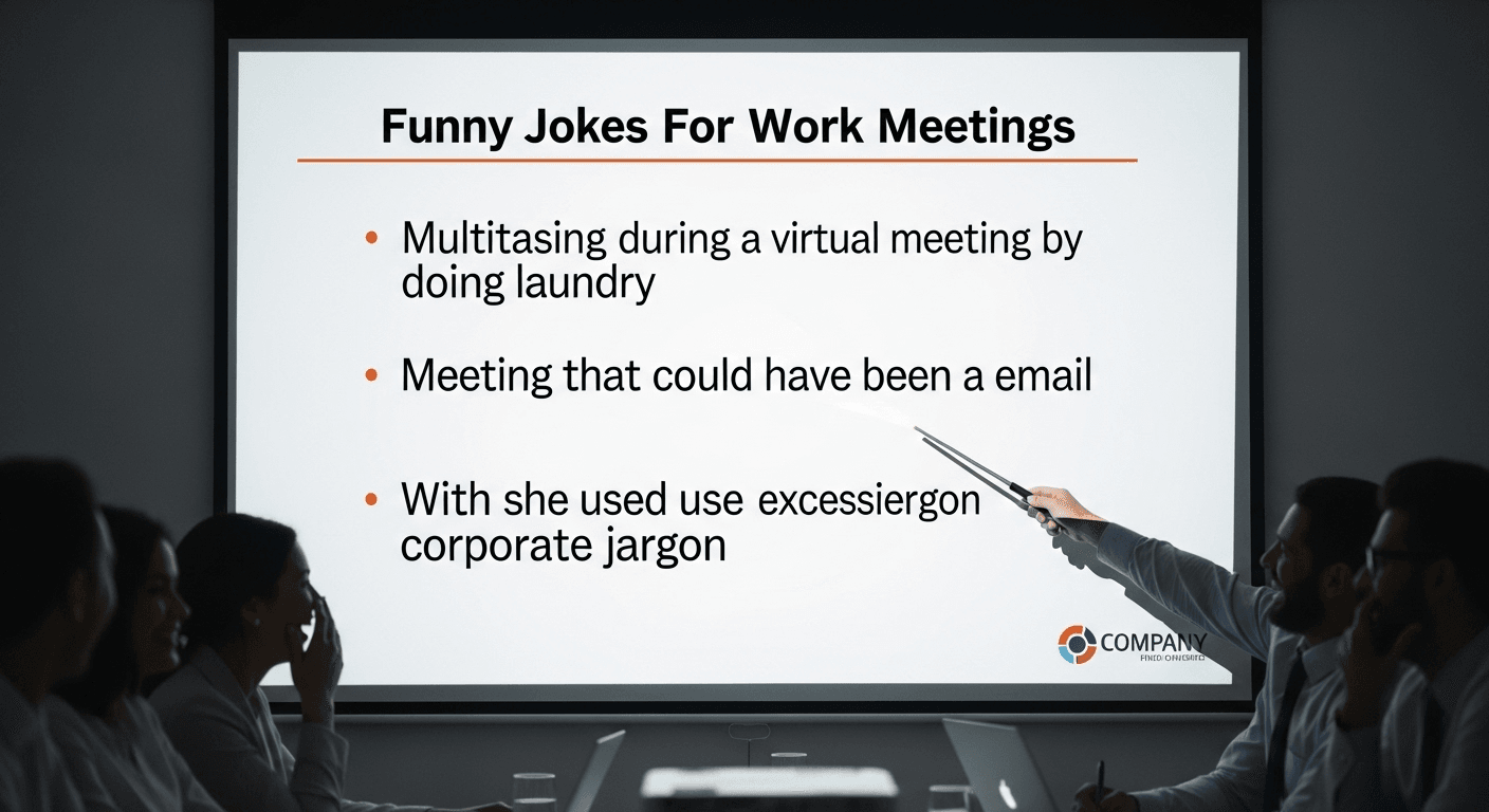 funny jokes for work meetings