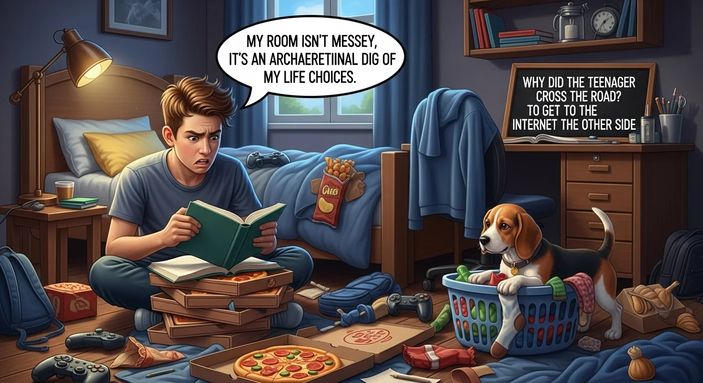 jokes about teenagers