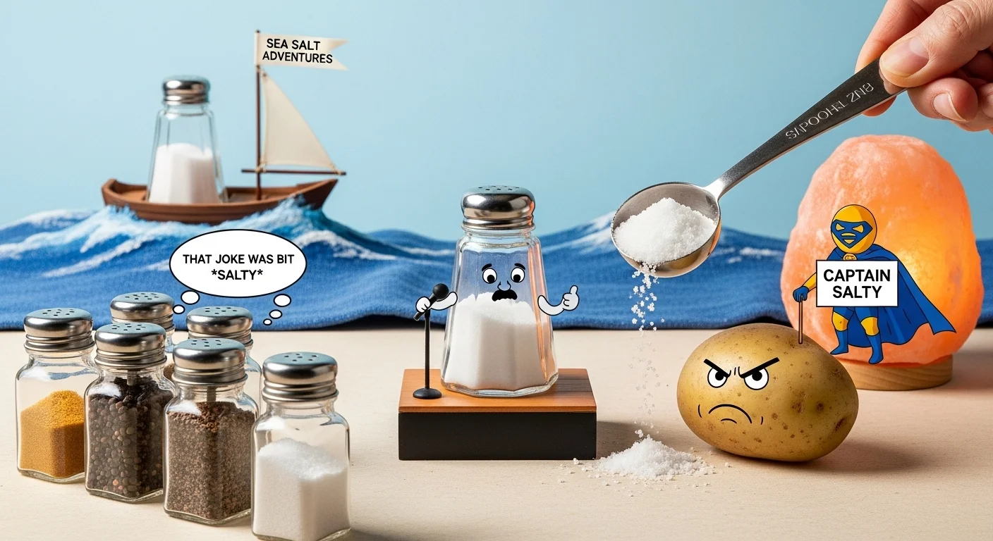 salt puns one liner