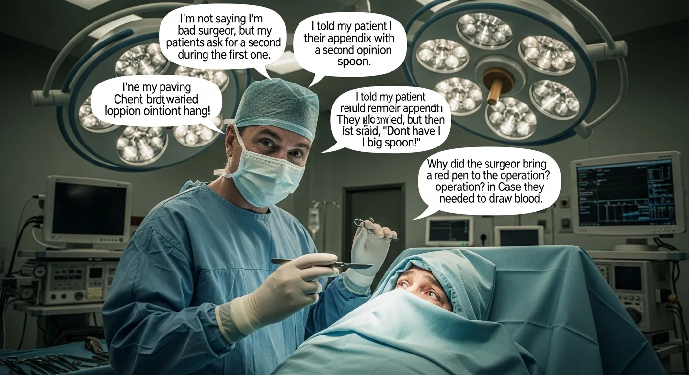surgical jokes one liners