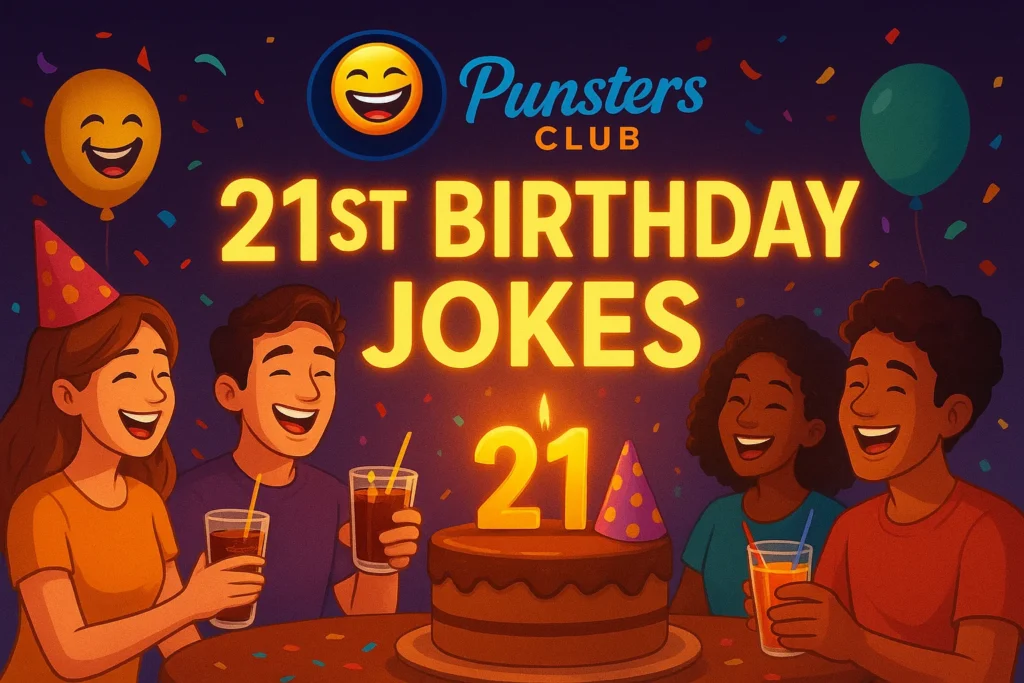 21st birthday jokes