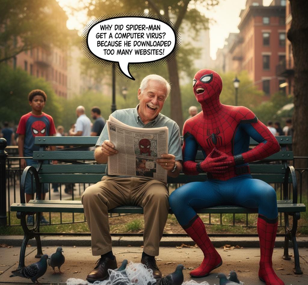 Spider man jokes