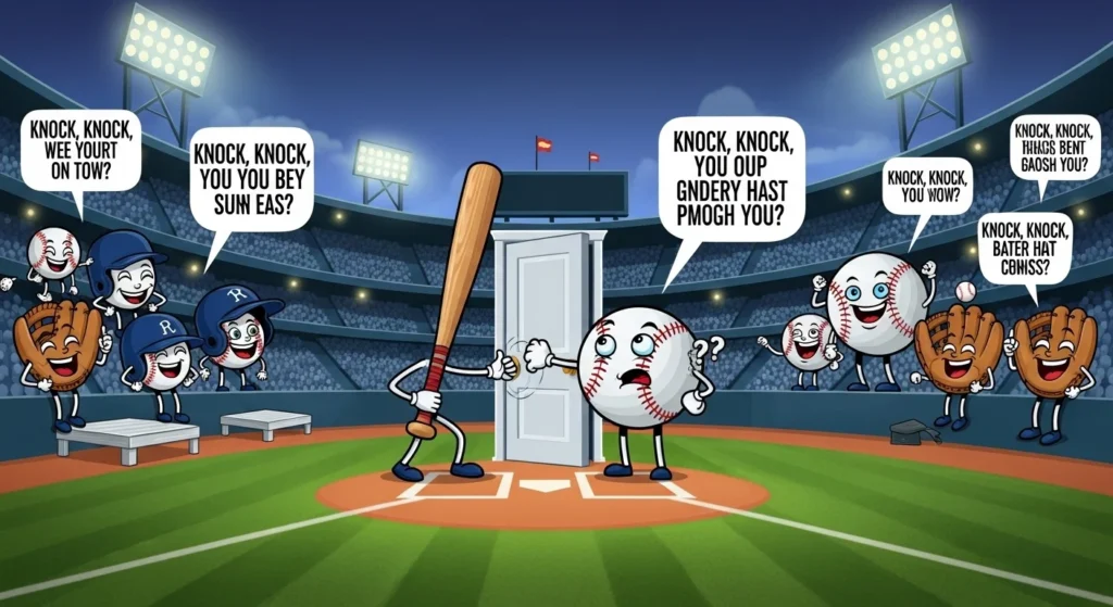 baseball knock knock jokes