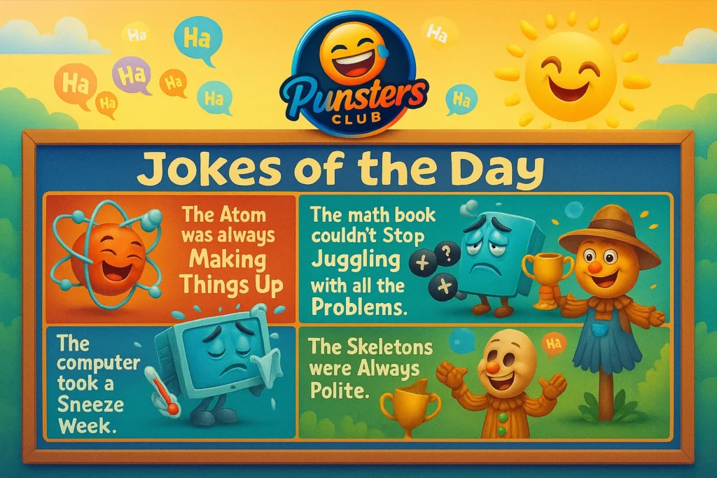 dad jokes of the day