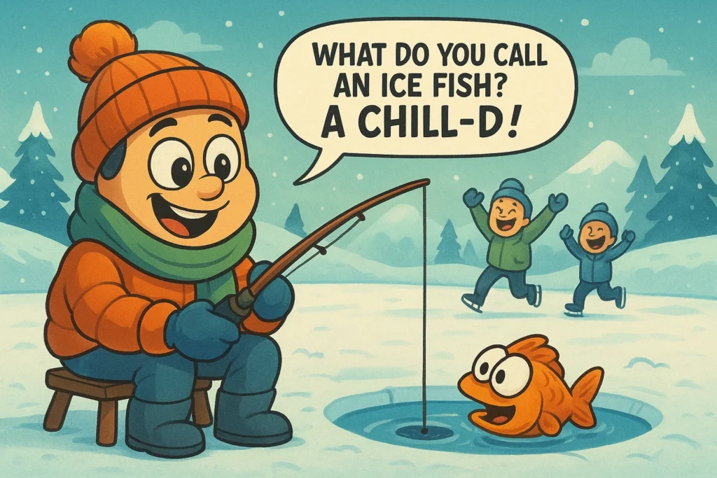ice fishing