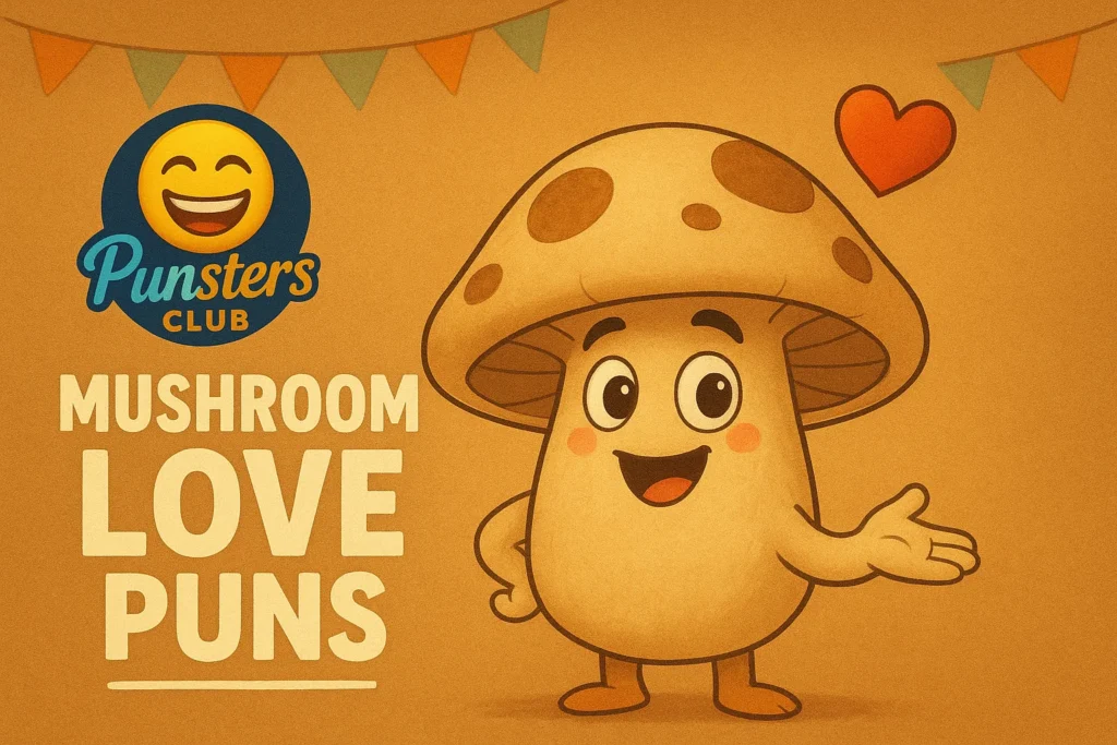 mushroom love puns