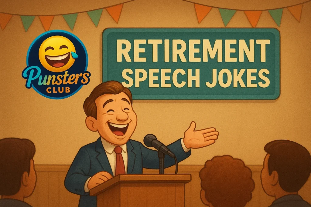 retirement speech jokes