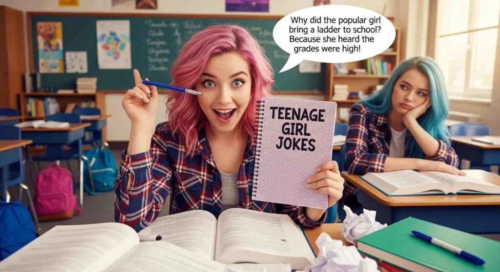 teenage girl jokes