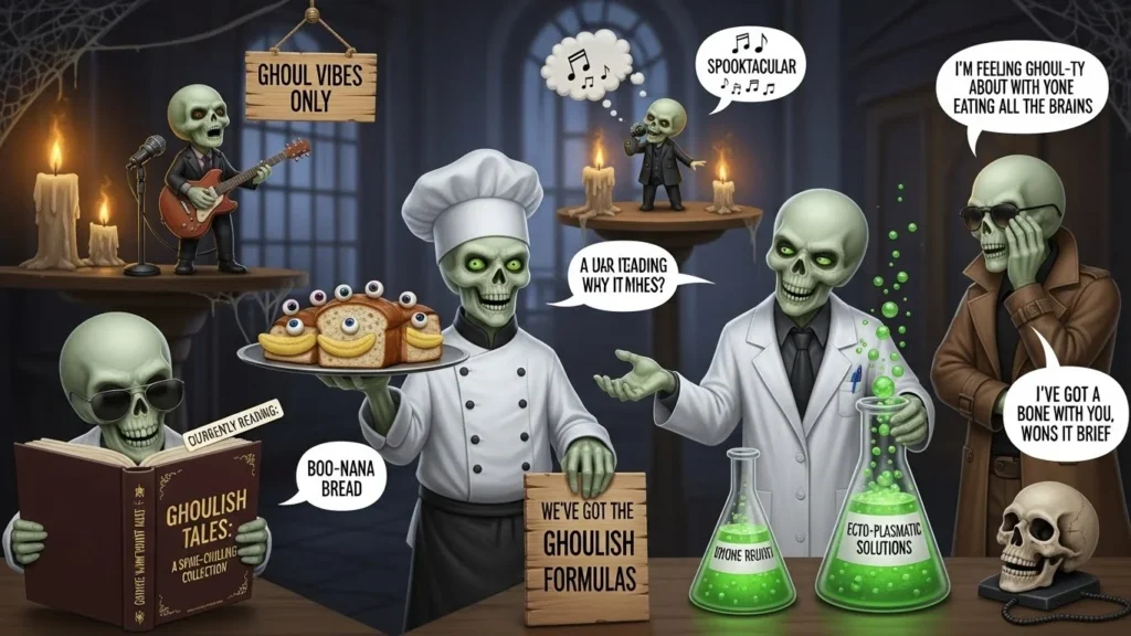 ghoul puns