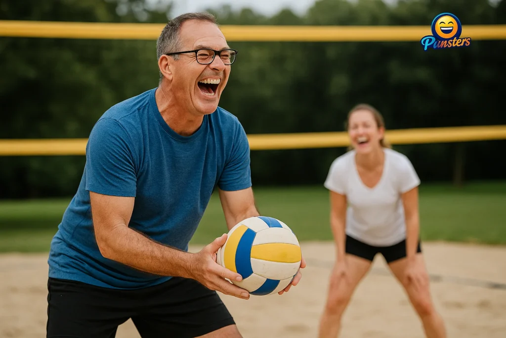 volleyball dad jokes