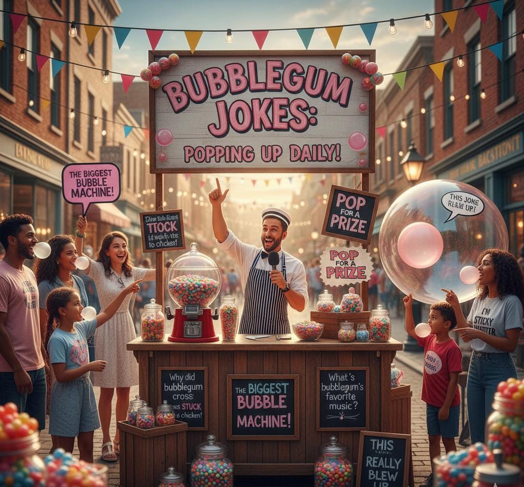 bubblegum jokes