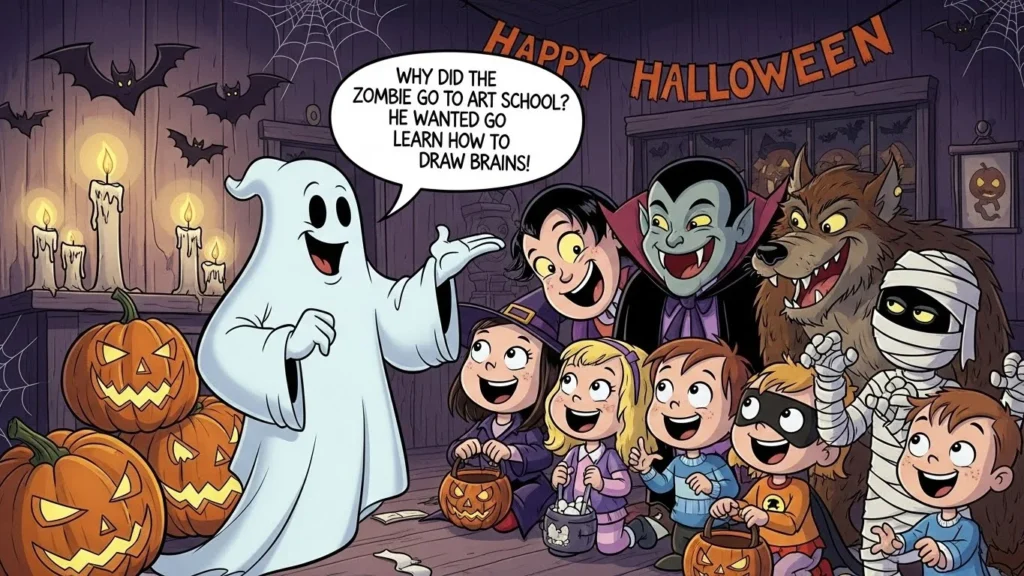 cartoon halloween jokes