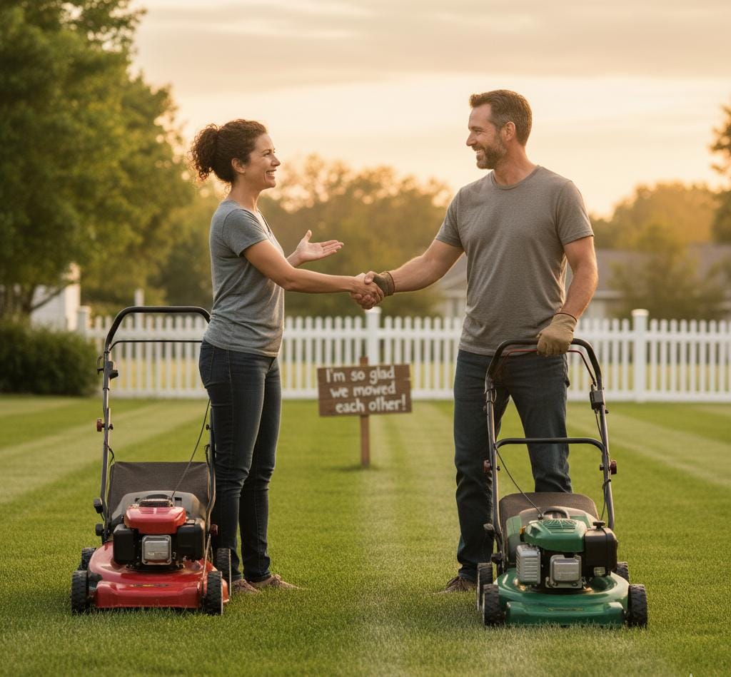 lawn mower puns