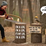logging puns